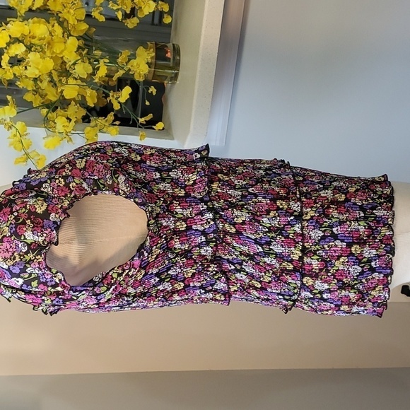 Piano, Womens top, three layers of pintucks pleats. Short sleeves size XL. Y2K - Picture 4 of 9